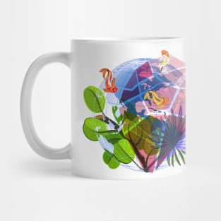 Bright world of the tropics Mug